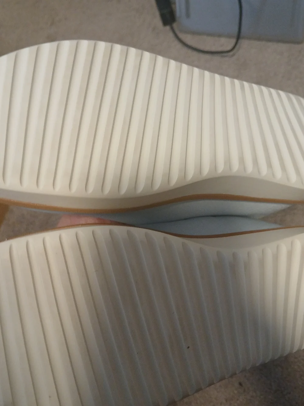 allbirds Light Blue Slip-On Loafers with White Sole